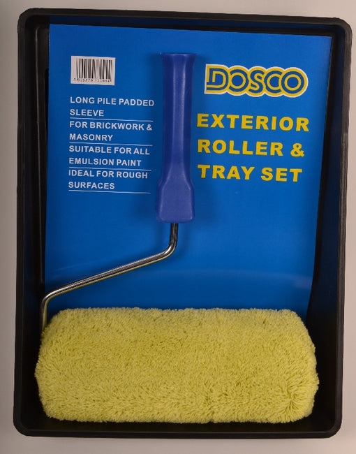 Dosco 9&#039;&#039; Exterior Roller and Tray Set