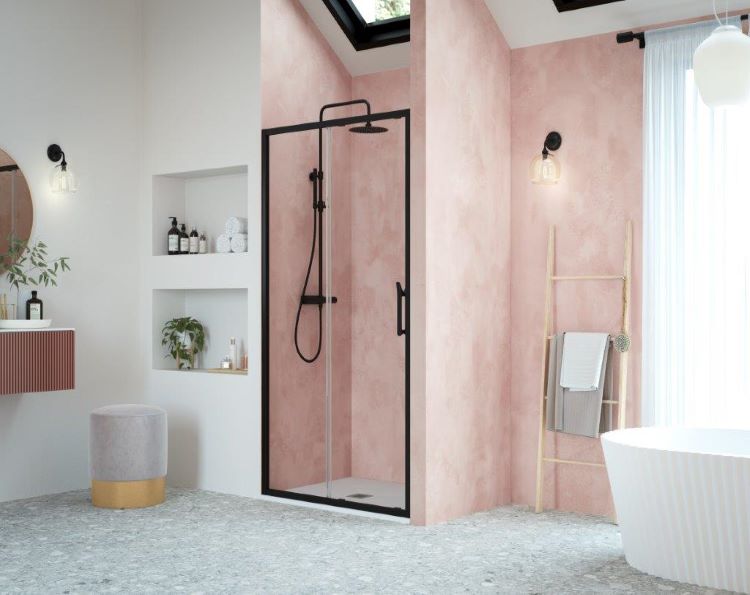 Flair ETO Sliding Door 1200 Black Barretts of Maynooth