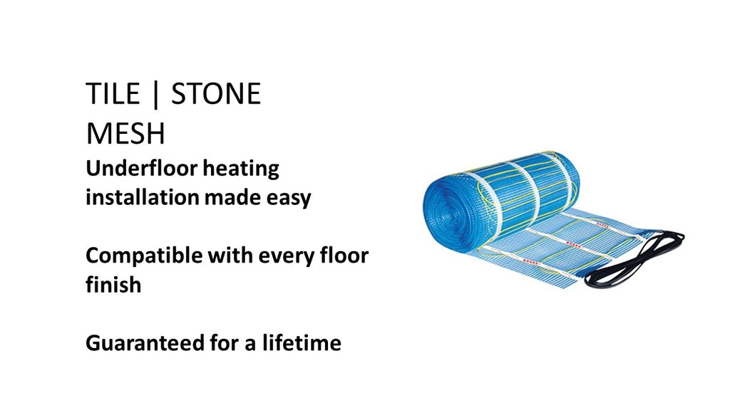 Underfloor Heating Mesh / TILE /STONE 150/400 m²