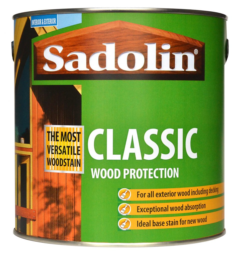 Sadolin Classic Wood Protection Woodstain Teak 5l | UK - View #2