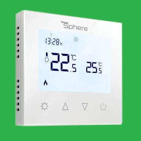 Programmable electric underfloor heating thermostat