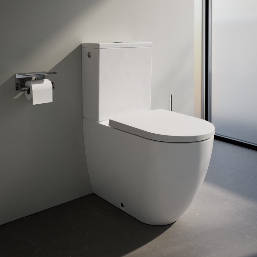 Laufen Pro X Floorstanding WC, close-coupled, washdown without flushing rim & Seat