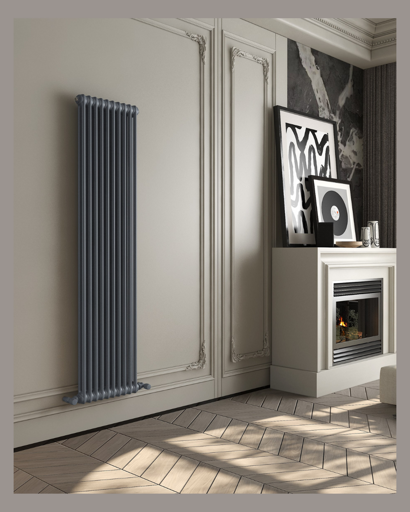 Merrion 2 Column Vertical Radiator Anthracite