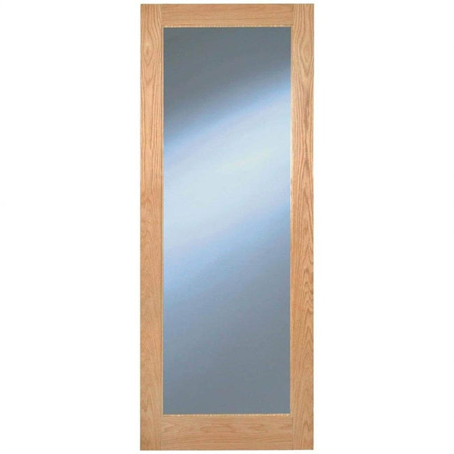Indoors Rushmore Clear Glazed Oak Door Pre-Fin 78X30