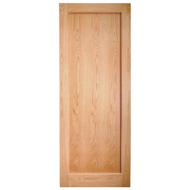 Indoors Rushmore Shaker Oak Door Pre-Finished 80X32