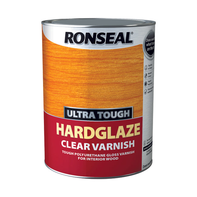Ronseal Ultra Tough Varnish 5L Hardglaze