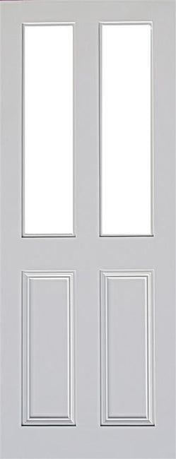 Indoors Claremont Primed Door Bevellled Glazed 80X32