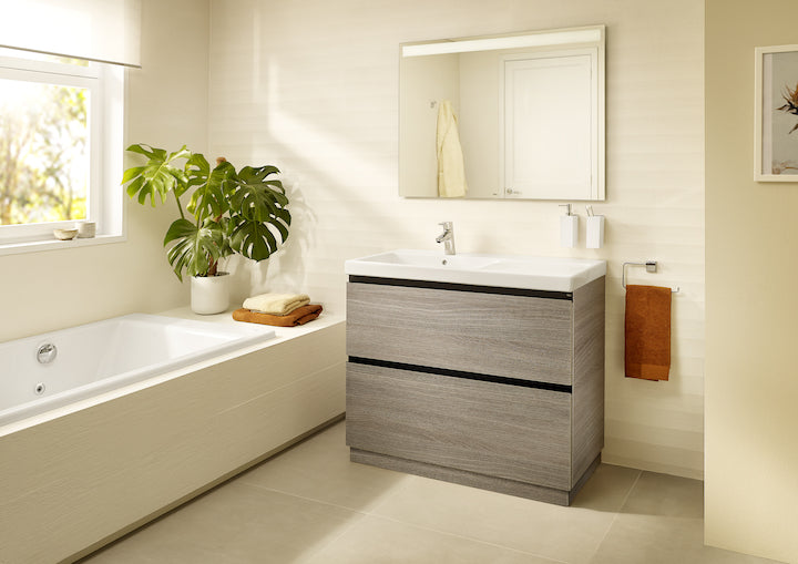 Roca Lander Vanity & Basin Floor Standing 800mm