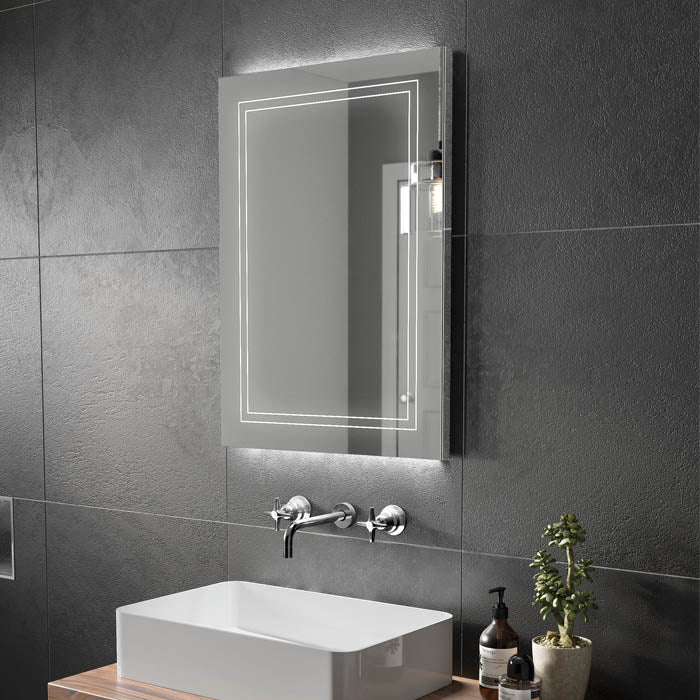 HIB Outline LED Ambient Mirror 60cm