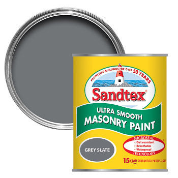 Sandtex Smooth Masonry 5 Litre Slate Grey