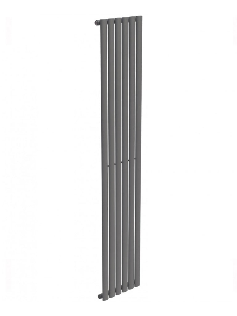 Amura 360 Anthracite Single Panel Heated Towel Rail
