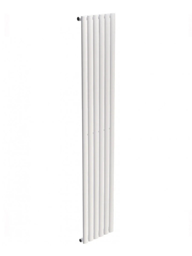 Amura 360 White Single Panel Heated Towel Rail -