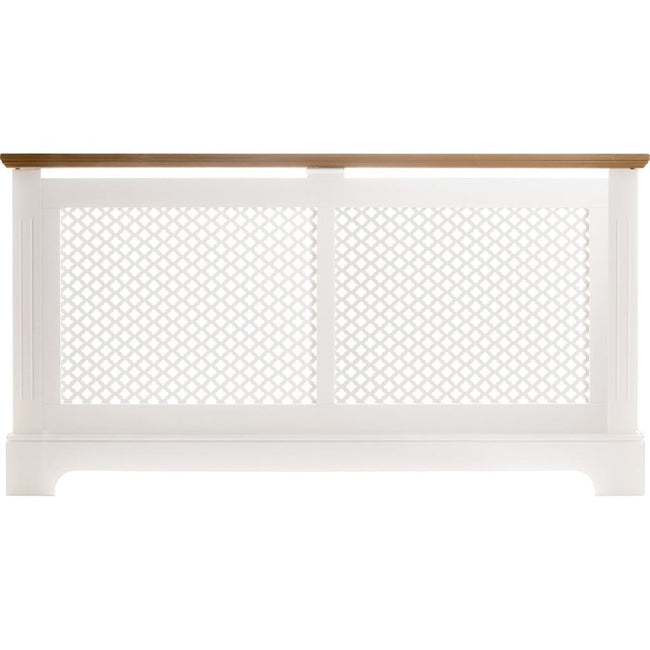 Tema Georgian Rad Cab 2 Tone White & Oak Medium