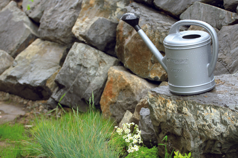 10L Watering Can Silver Colour 120X80X190