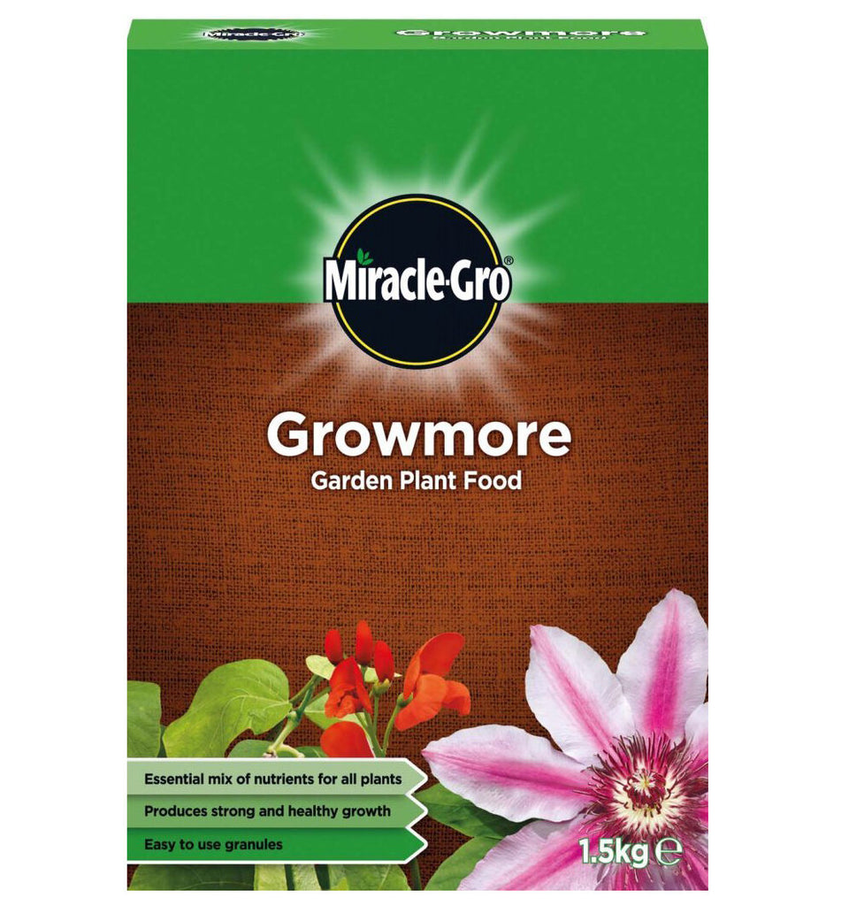 Miracle Gro Growmore Garden Plant Food 1.5 KG