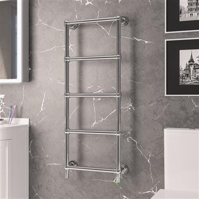 Kennet Dry Element Towel Radiator 1200 x 500 Chrome – Barretts of Maynooth