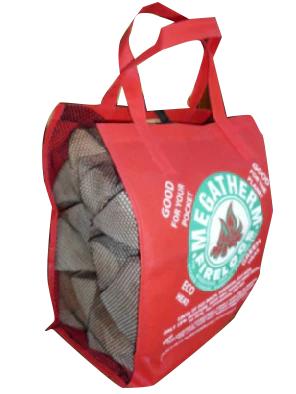 Kiln Dried Beech Logs, Red Bag