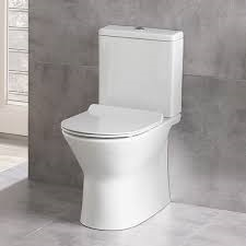 Maria Rimless Back to Wall Closed Coupled Toilet