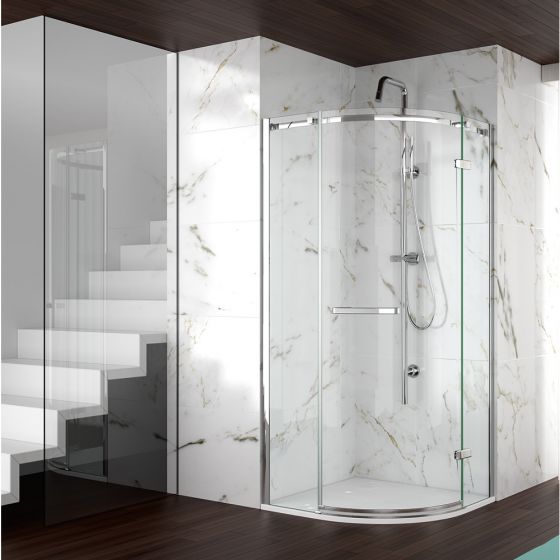 Merlyn Series 8 Frameless 900 Quadrant Door