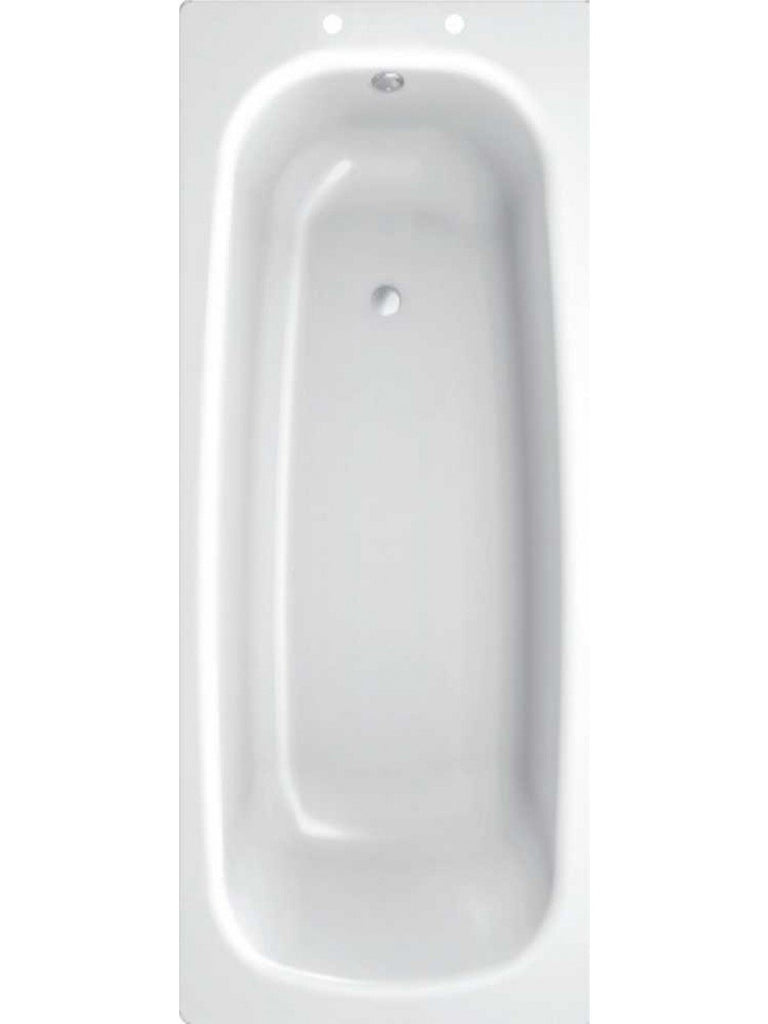 Strata Single Ended Steel Bath White Sizes from 1500  x700mm