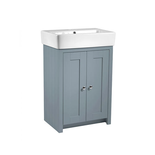 Lansdown 550mm Vanity & Basin Mineral Blue