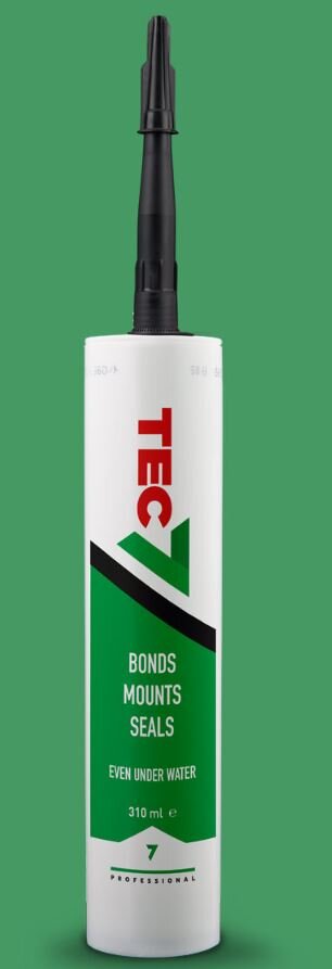 Tec 7 Sealant & Adhesive Black 310ml