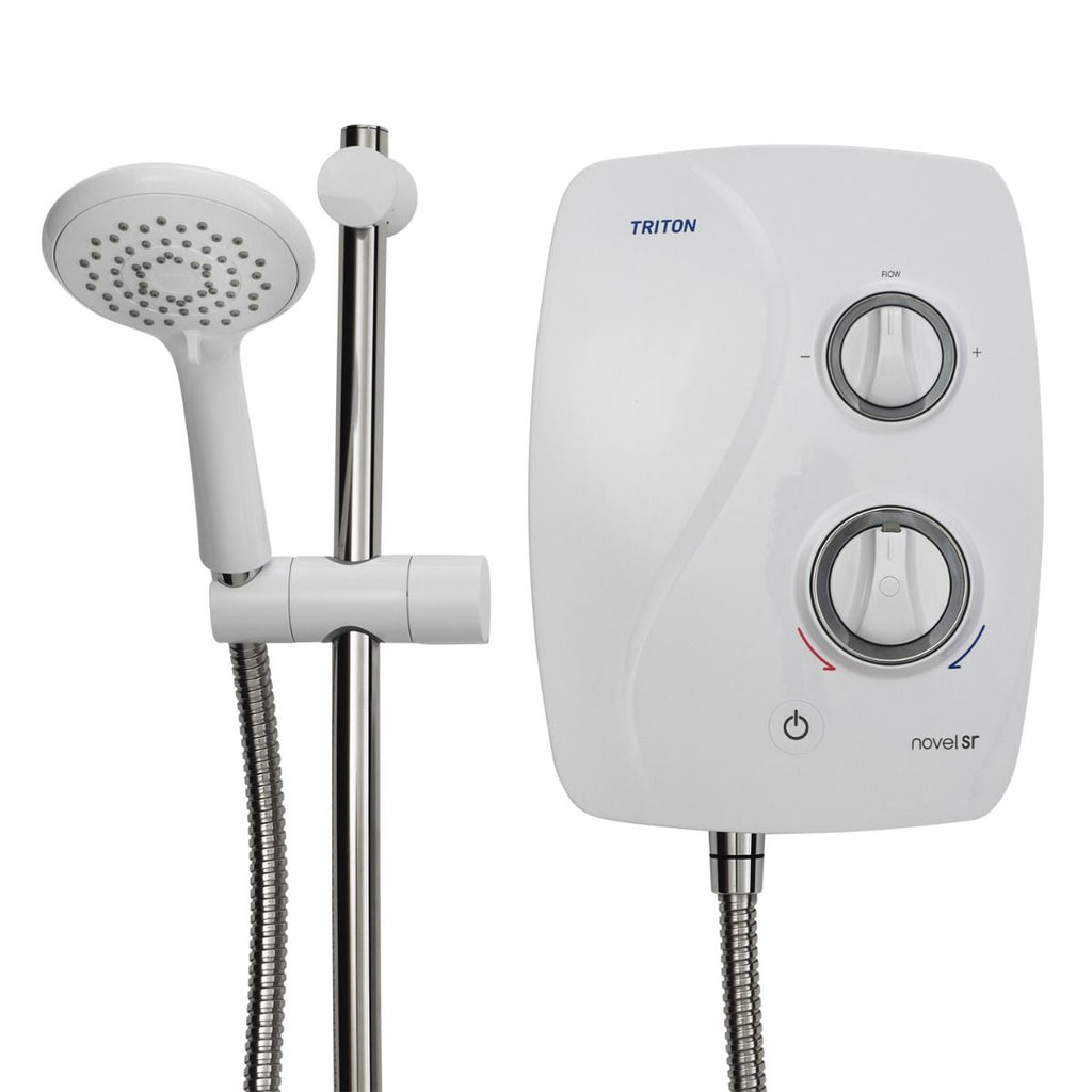 Triton Novel Silent Run Thermostatic Power Shower